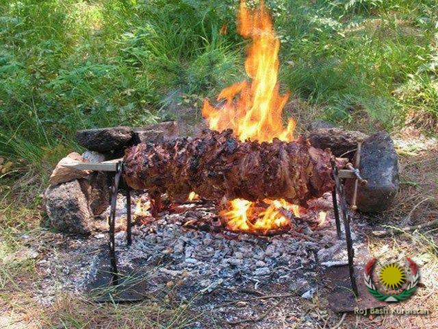 kurdish food Goştê braştî